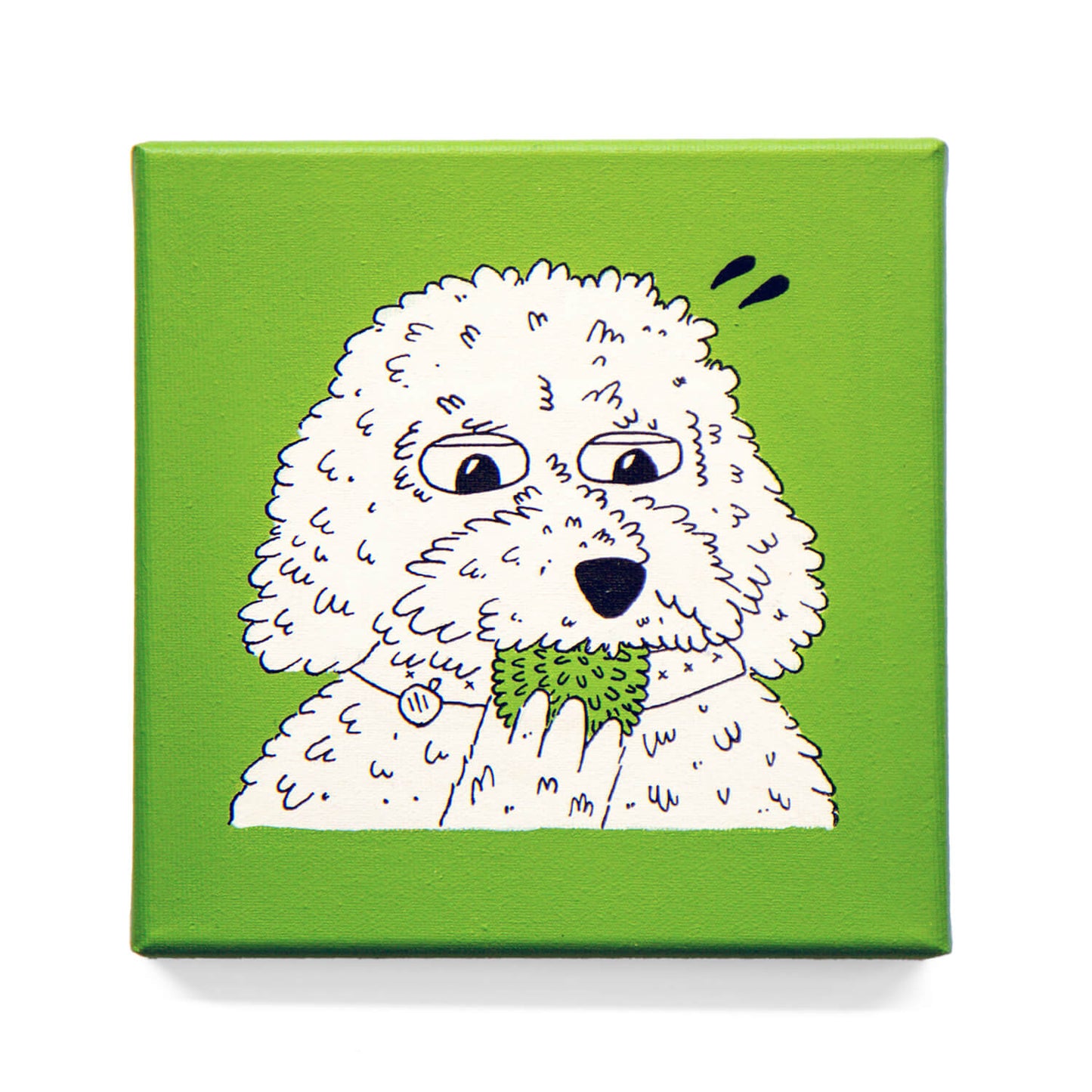 Cool Pets - Custom Hand Painted Canvas - 20x20 cm