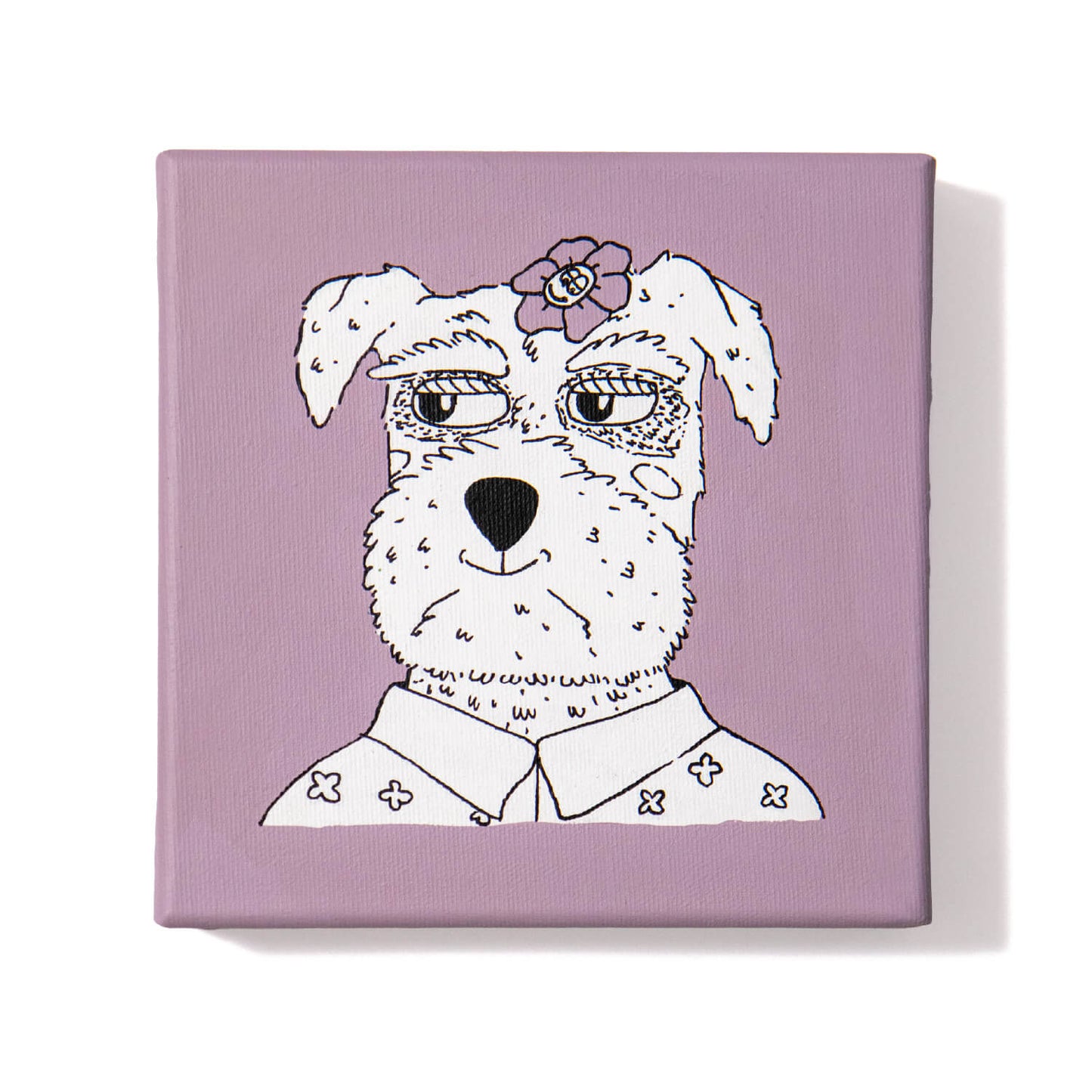 Cool Pets - Custom Hand Painted Canvas - 20x20 cm