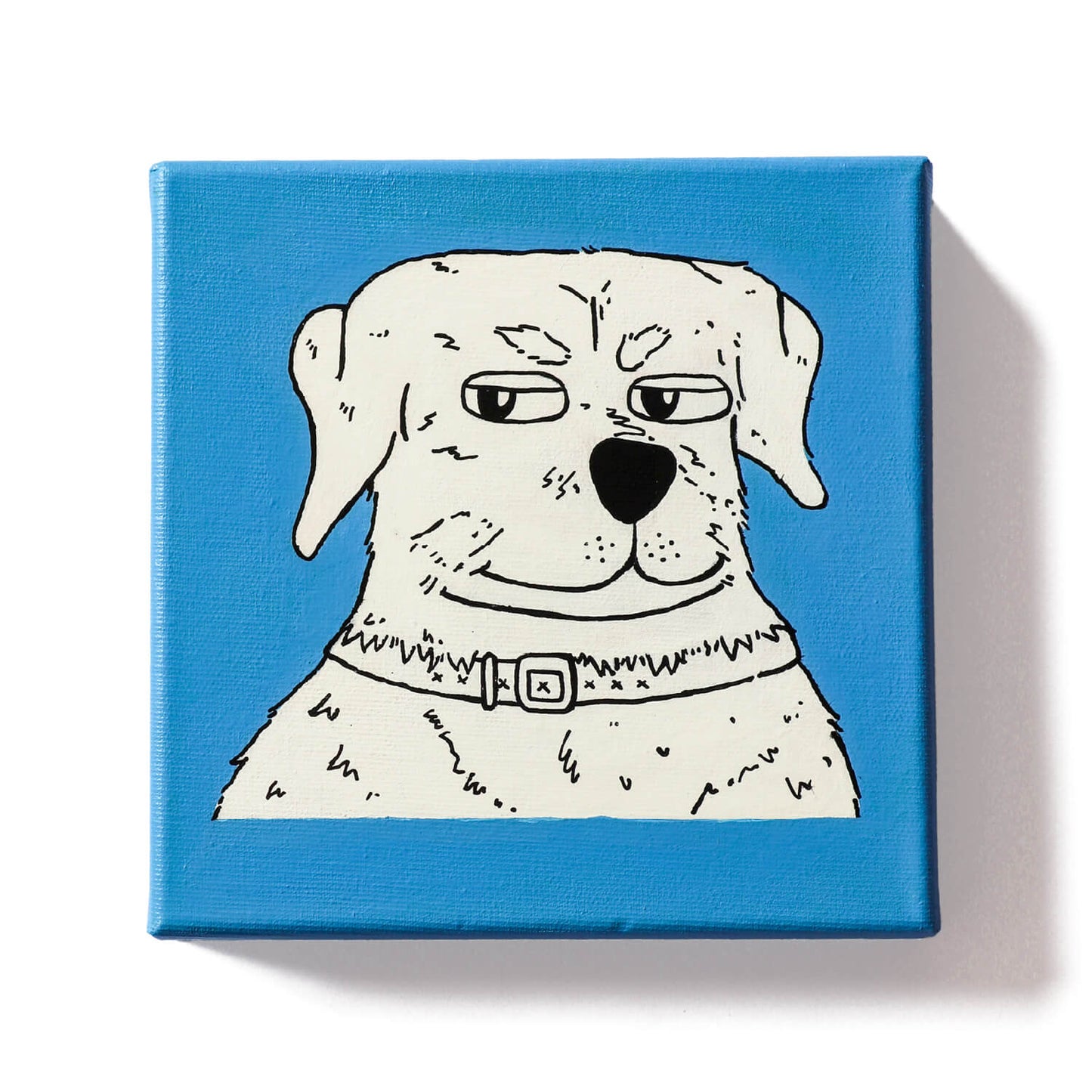 Cool Pets - Custom Hand Painted Canvas - 20x20 cm