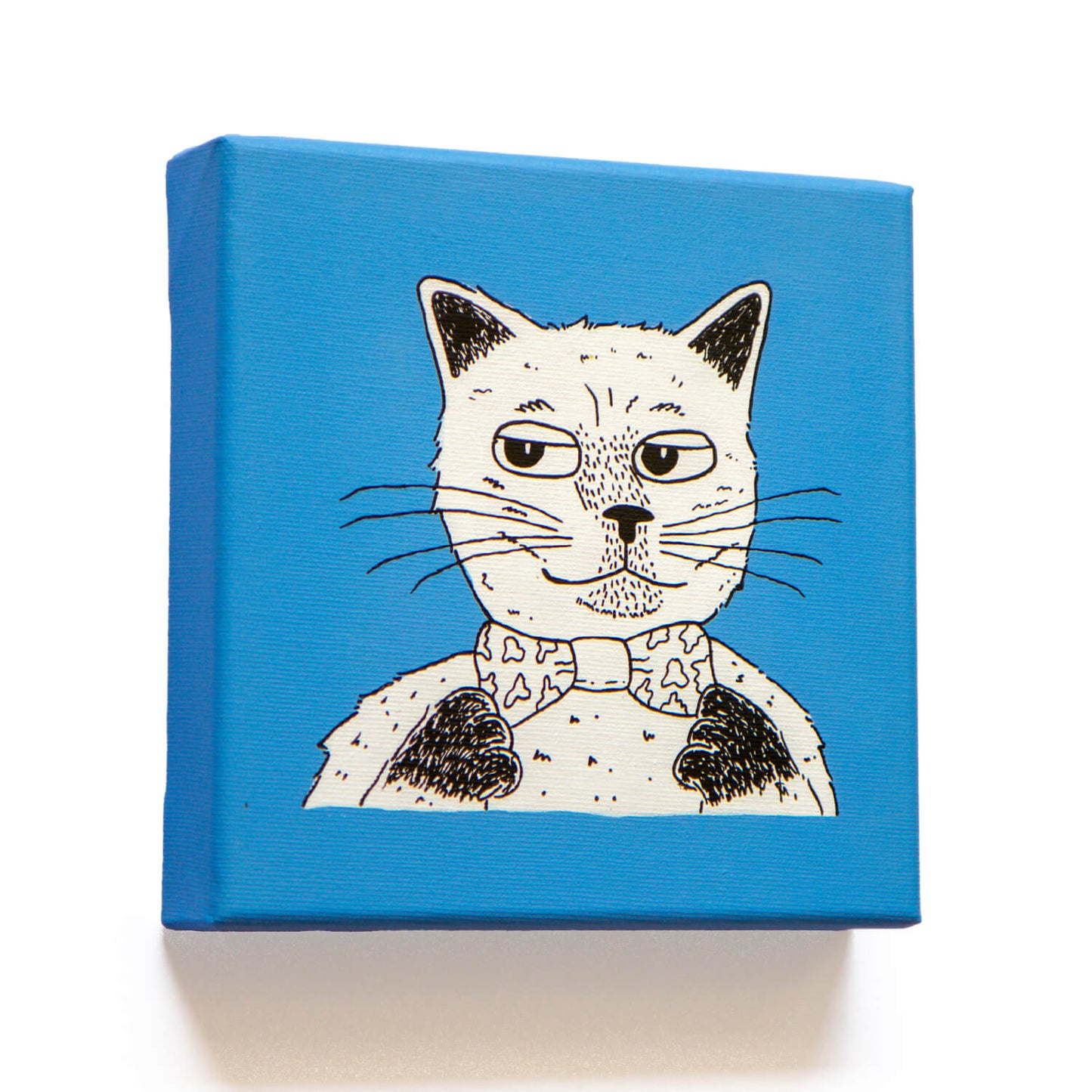 Cool Pets - Custom Hand Painted Canvas - 20x20 cm