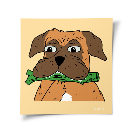 Custom Pet Portrait - Fine Art Print