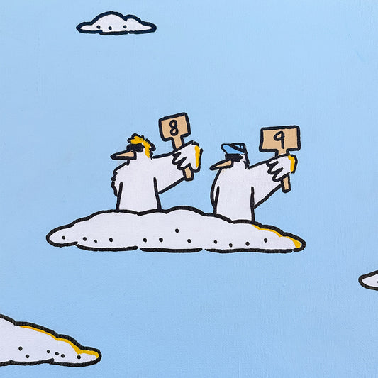 “Not Too Bad” - Original Painting - 92x45 cm