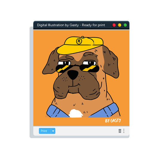 Custom Pet Portrait - Digital File