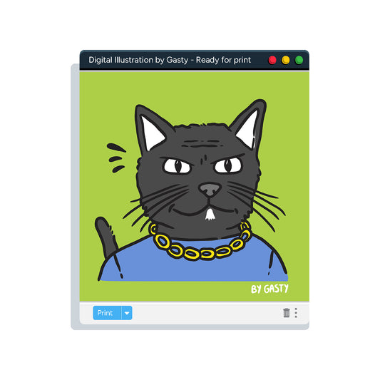 Custom Pet Portrait - Digital File