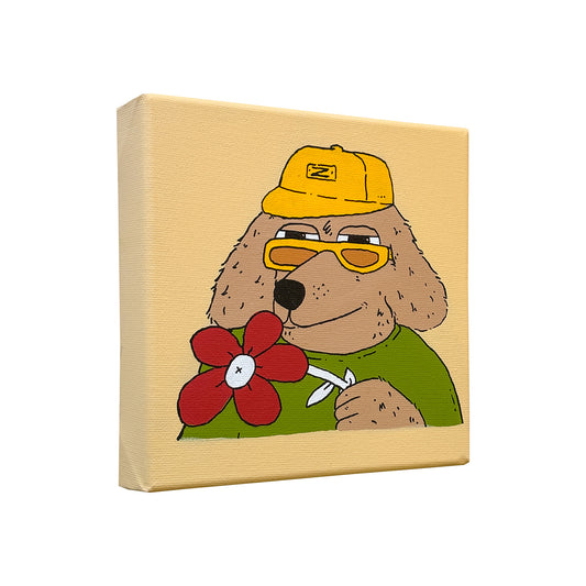 "For You (red)" - Original Painting - 20x20 cm