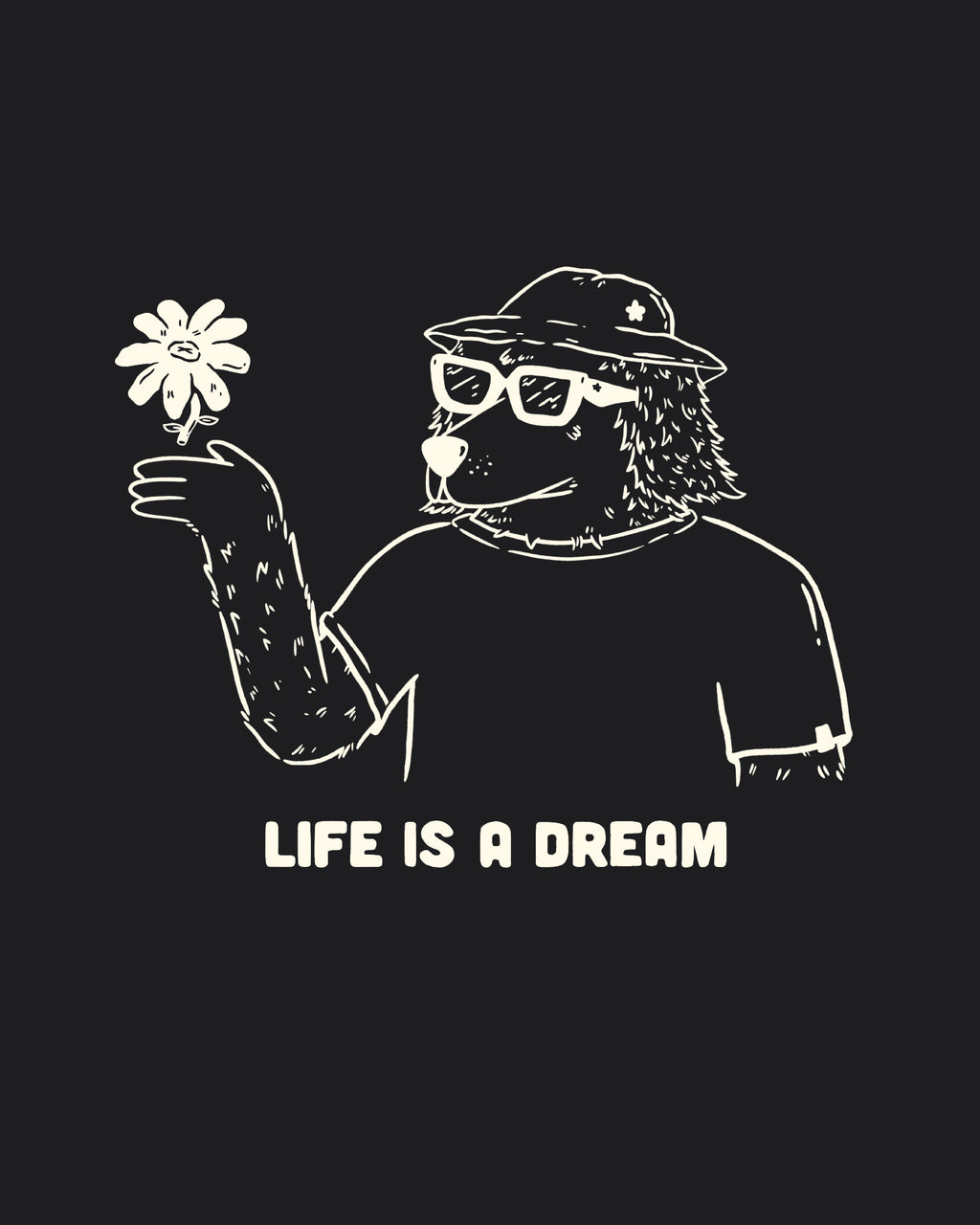 "Life Is A Dream I" - Tee Black