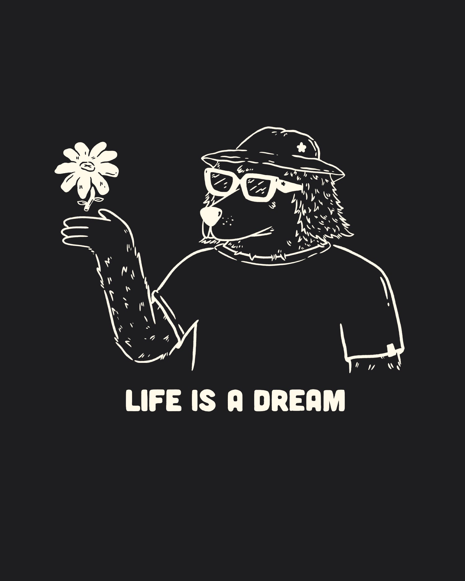 "Life Is A Dream I" - Tee Black