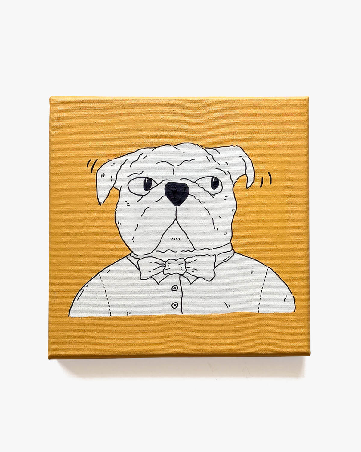 Custom Pet Portrait - Original Painting - 20x20 cm